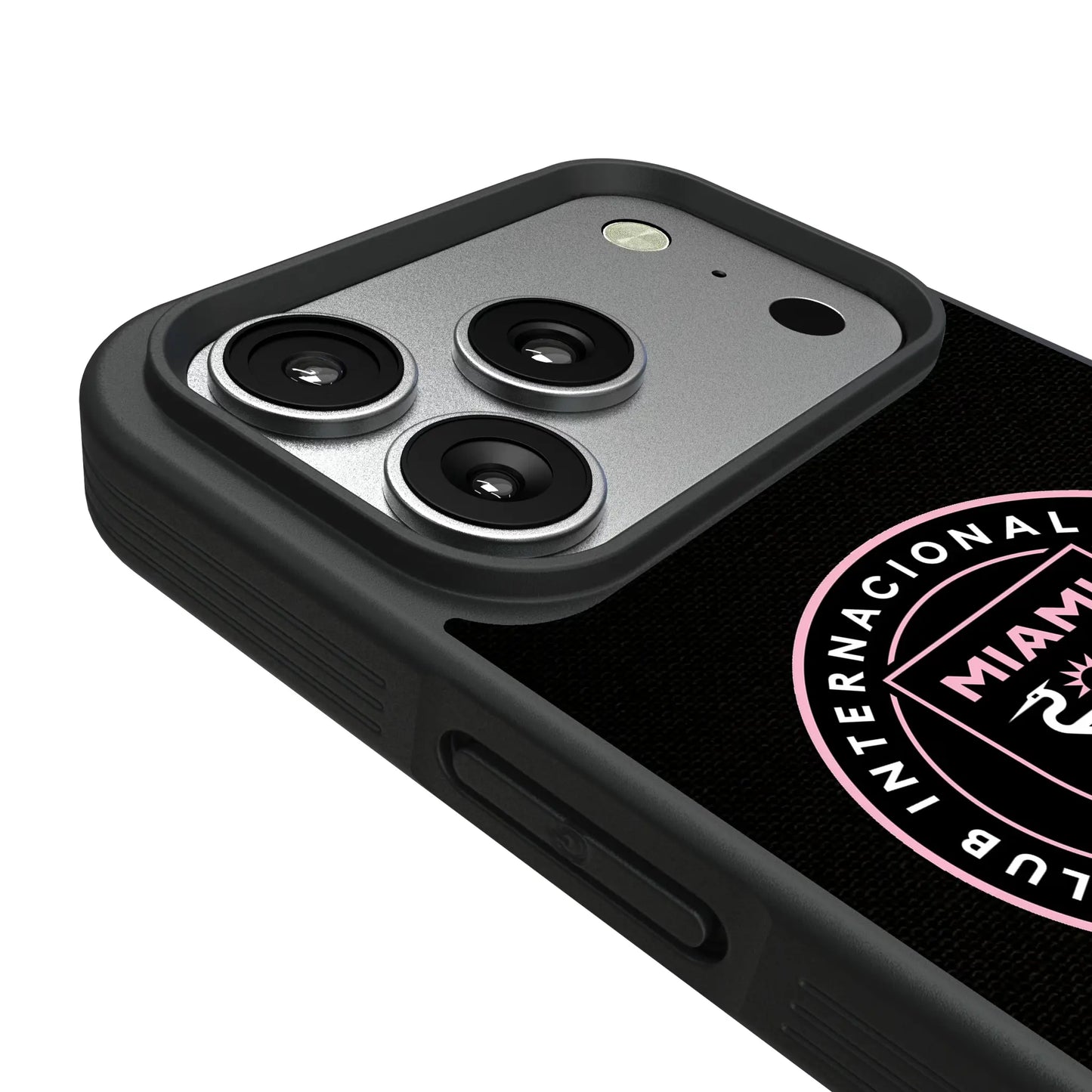 Inter Miami CF Endzone Solid Bump Phone Case for Apple iPhone