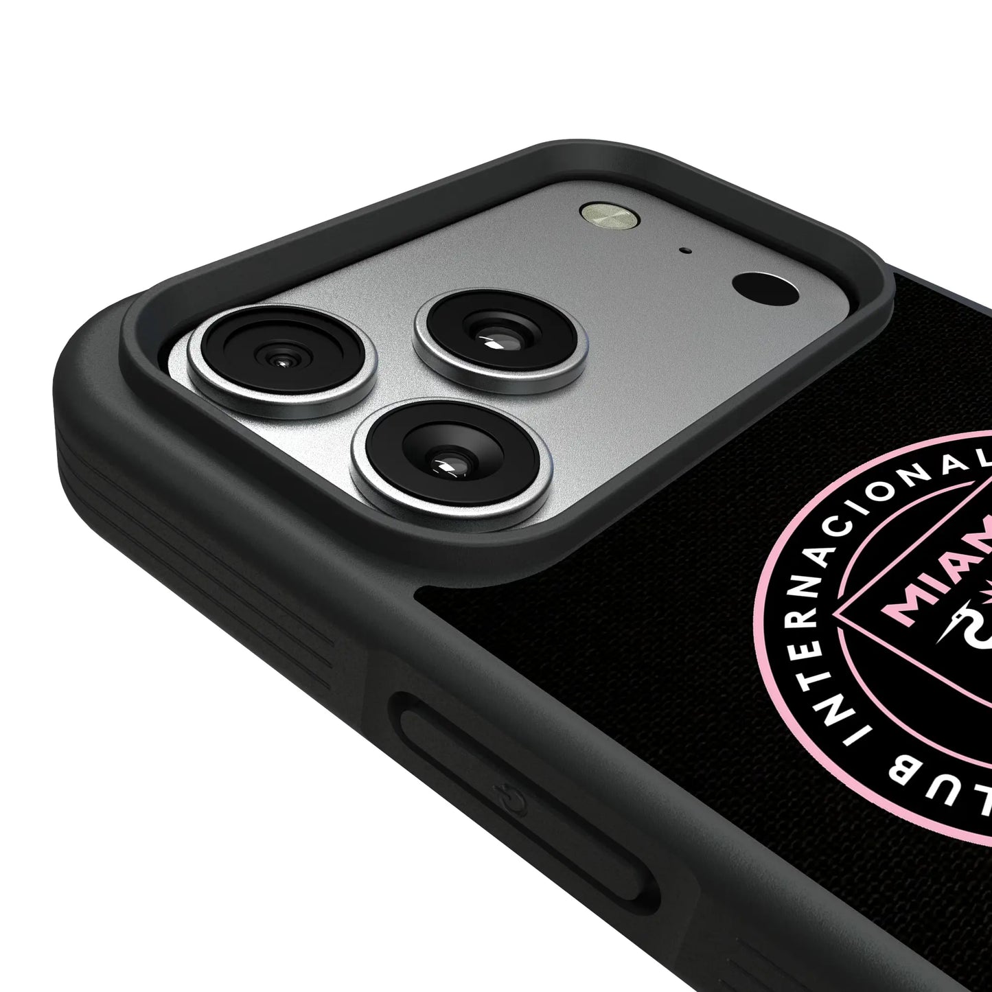 Inter Miami CF Endzone Solid Bump Phone Case for Apple iPhone