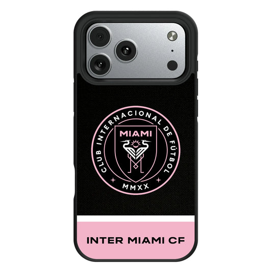 Inter Miami CF Endzone Solid Bump Phone Case for Apple iPhone