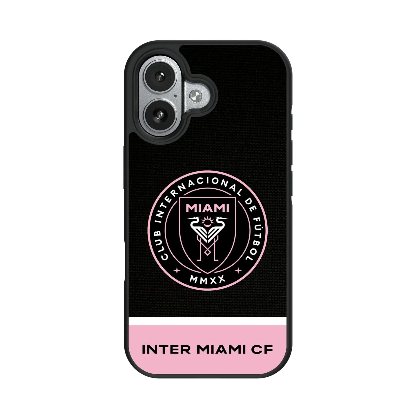 Inter Miami CF Endzone Solid Bump Phone Case for Apple iPhone