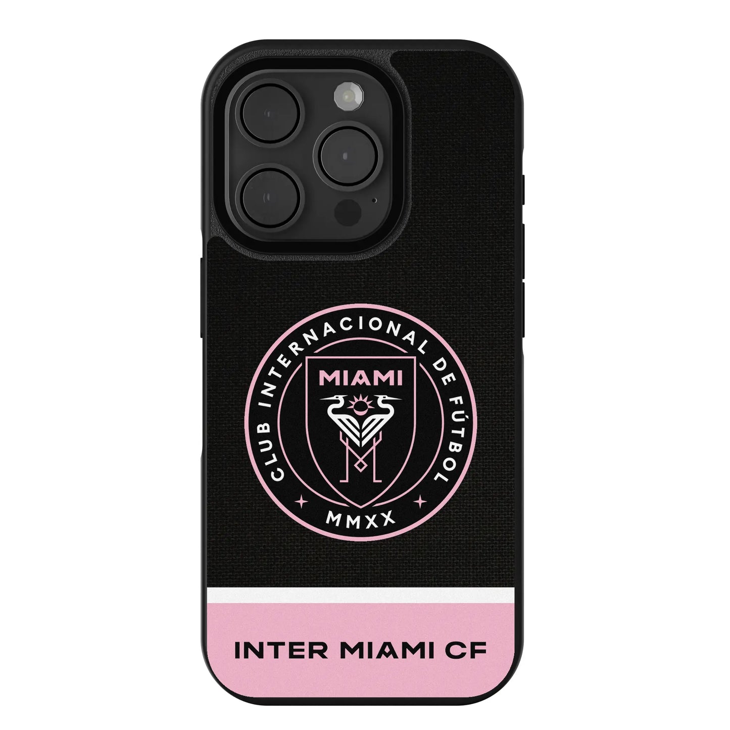 Inter Miami CF Endzone Solid Bump Phone Case for Apple iPhone