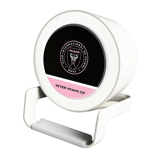 Inter Miami CF Endzone Solid Night Light Charger and Bluetooth Speaker