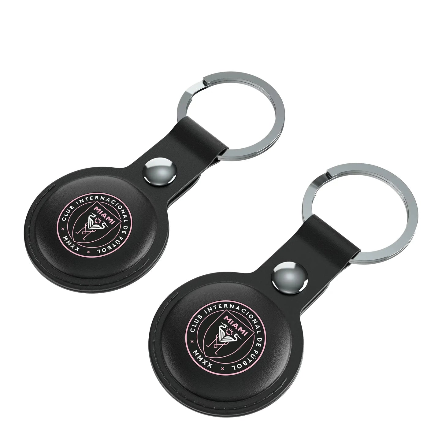 Inter Miami CF Insignia Black Airtag Holder 2-Pack