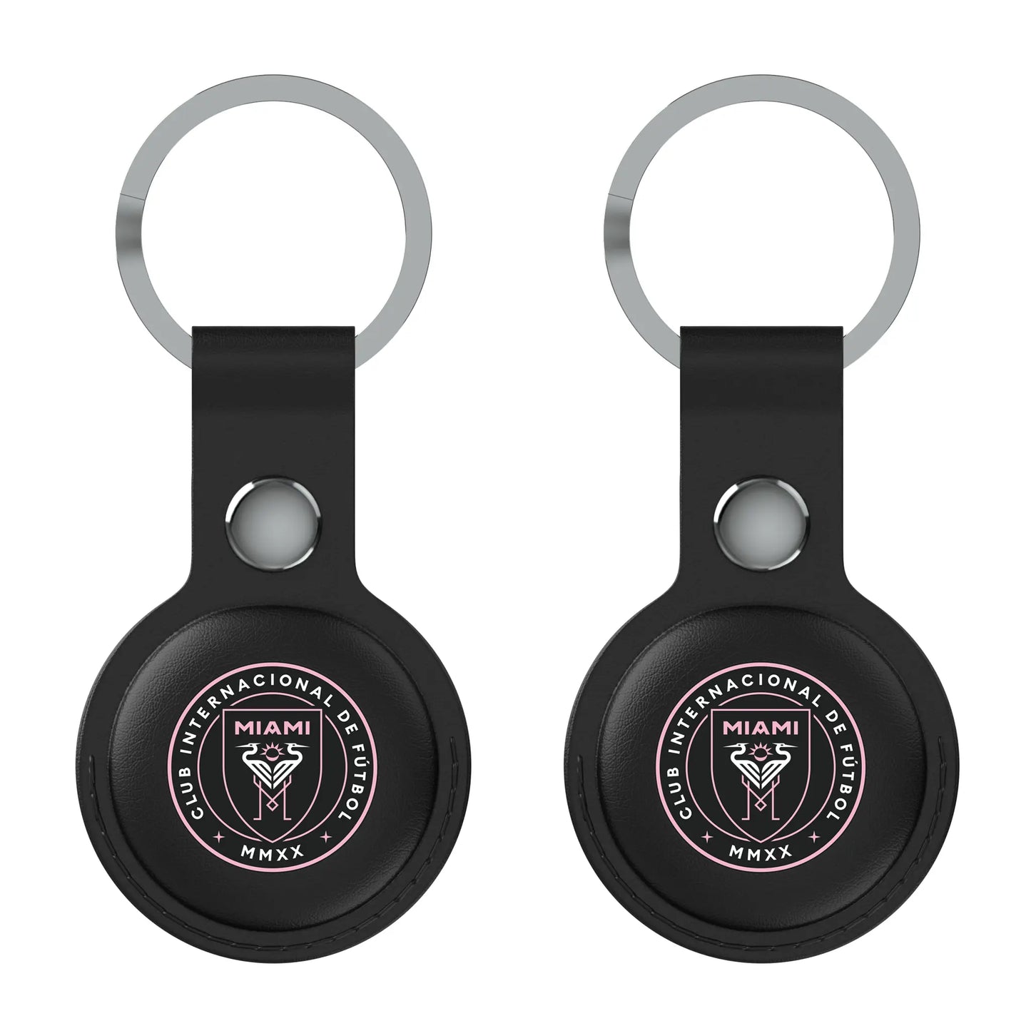 Inter Miami CF Insignia Black Airtag Holder 2-Pack