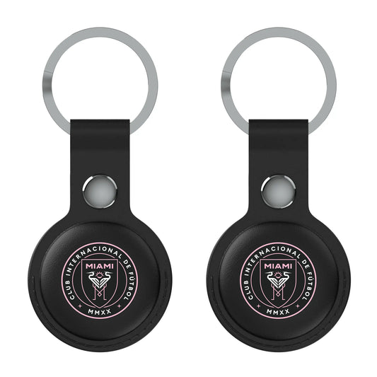 Inter Miami CF Insignia Black Airtag Holder 2-Pack