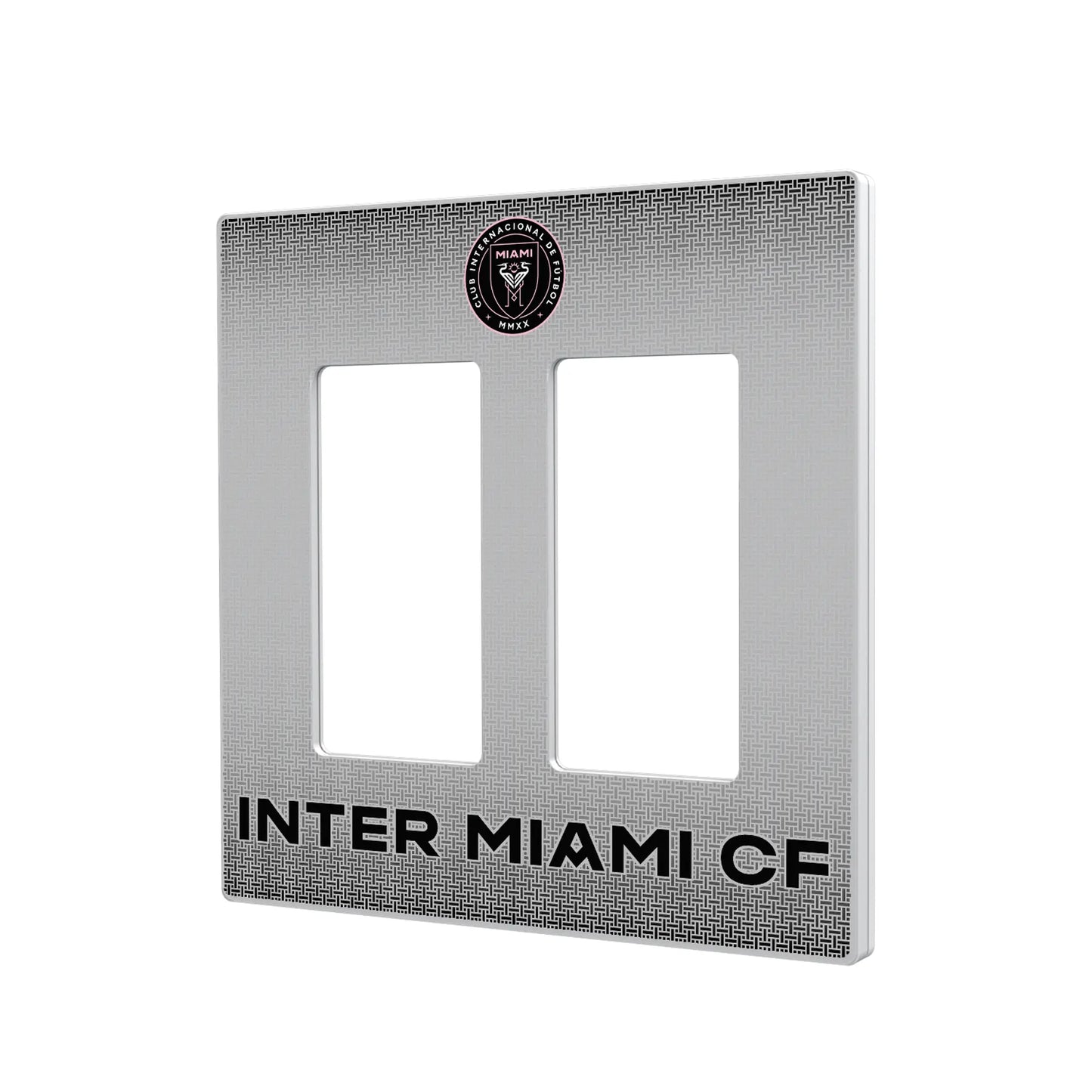 Inter Miami CF Linen Hidden-Screw Light Switch Plate