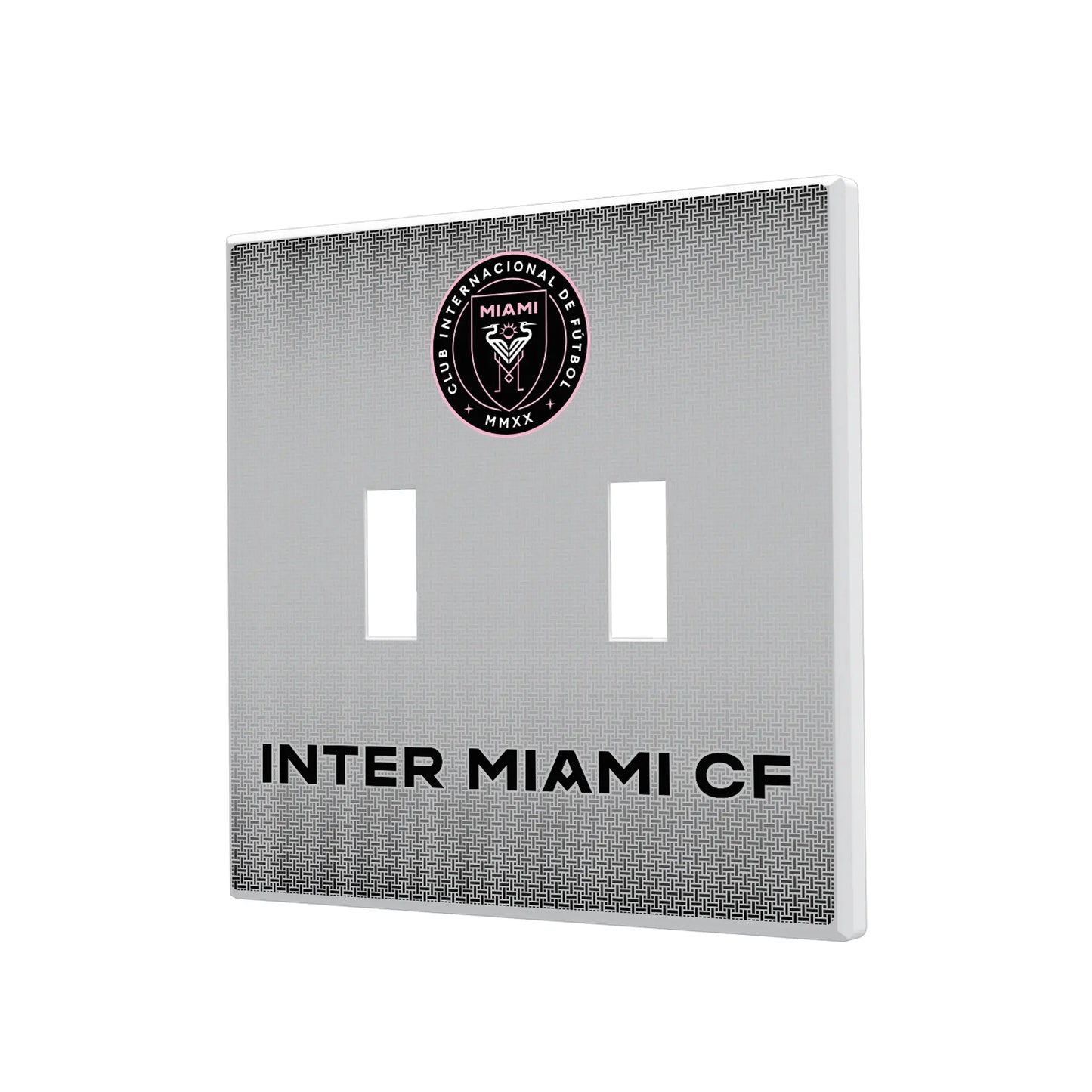 Inter Miami CF Linen Hidden-Screw Light Switch Plate