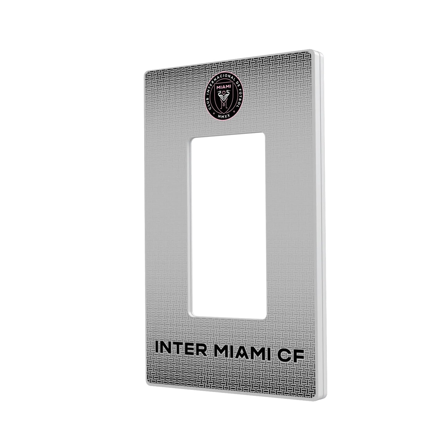 Inter Miami CF Linen Hidden-Screw Light Switch Plate