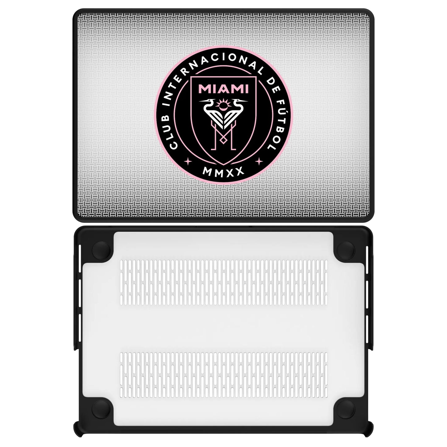 Inter Miami CF Linen Laptop Case for Apple MacBook