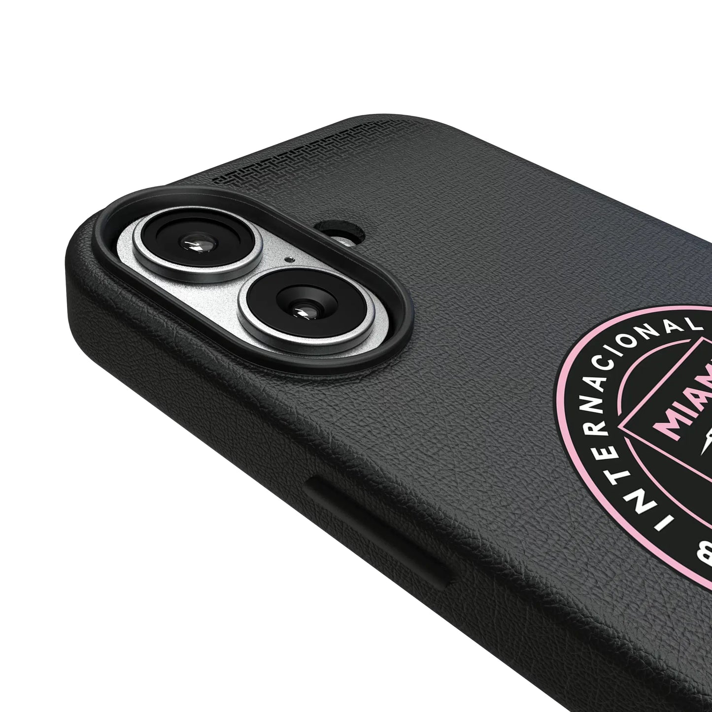 Inter Miami CF Linen MagSafe Compatible Phone Case for Apple iPhone