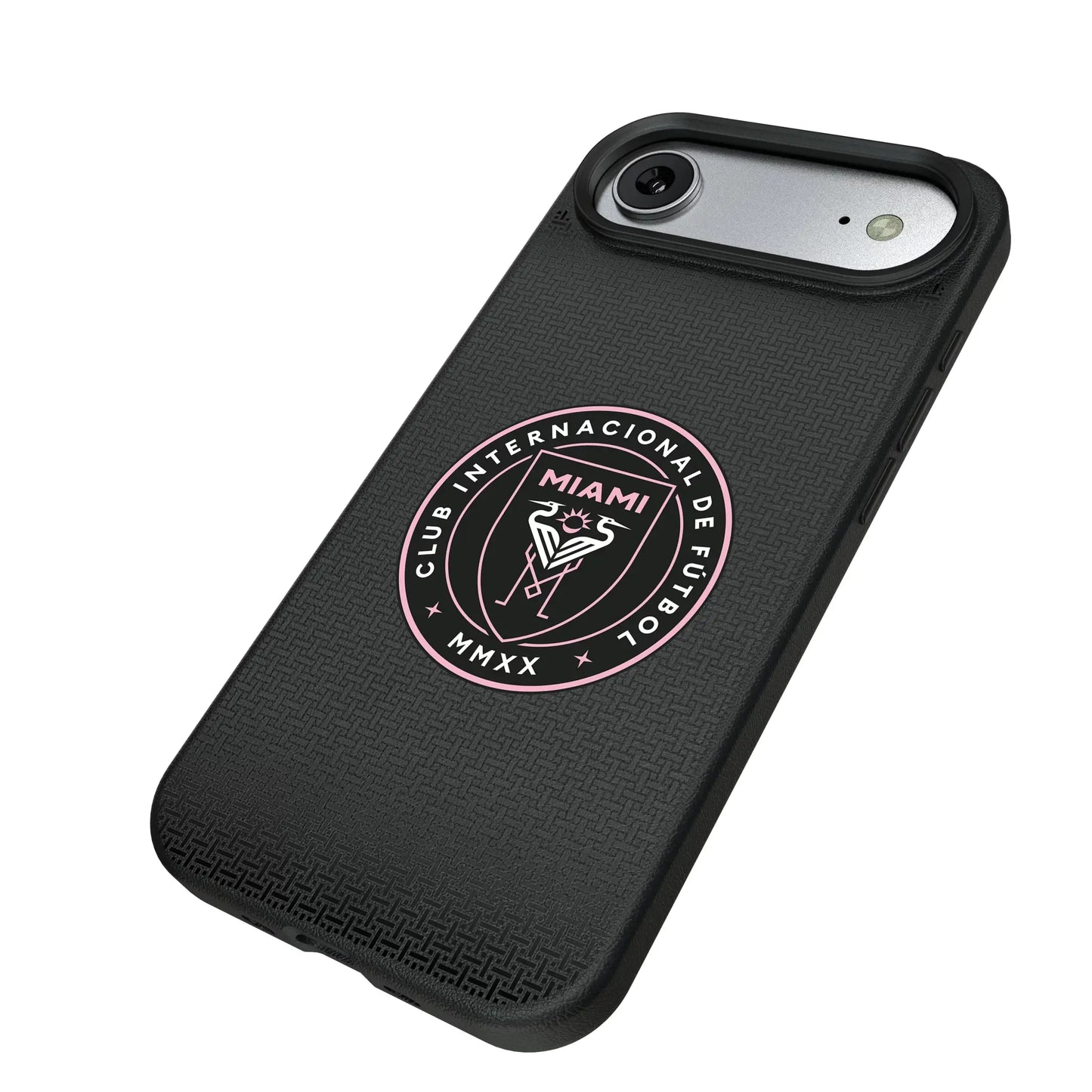 Inter Miami CF Linen MagSafe Compatible Phone Case for Apple iPhone
