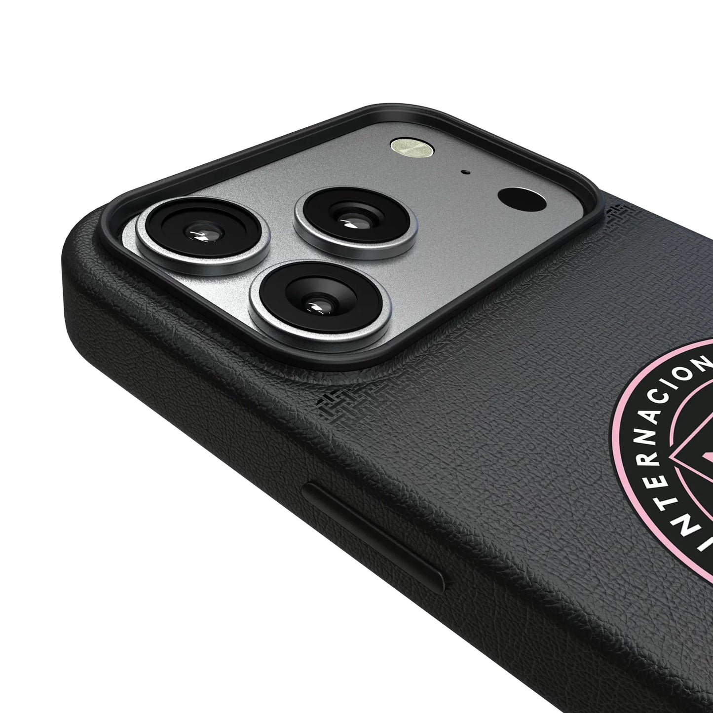 Inter Miami CF Linen MagSafe Compatible Phone Case for Apple iPhone