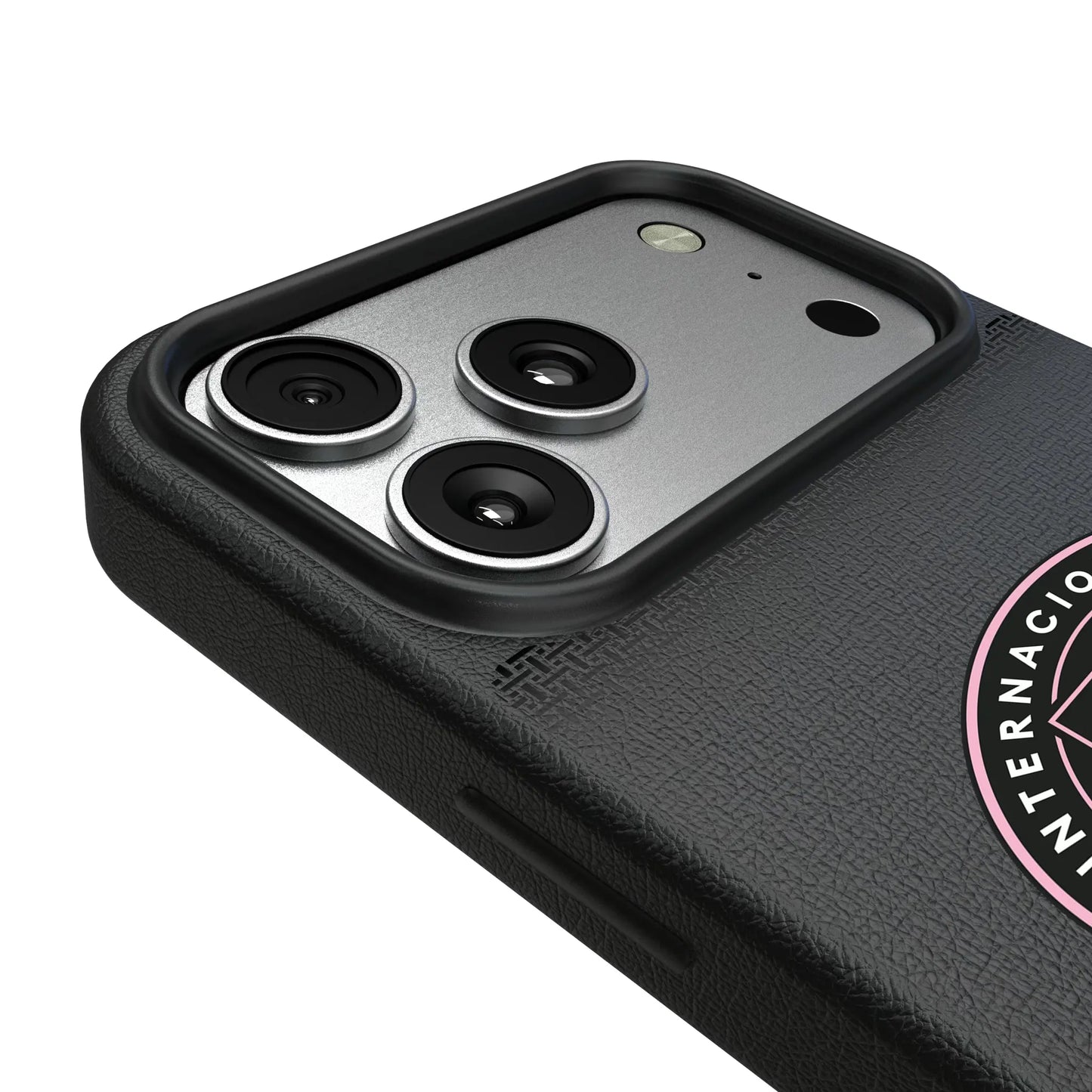 Inter Miami CF Linen MagSafe Compatible Phone Case for Apple iPhone
