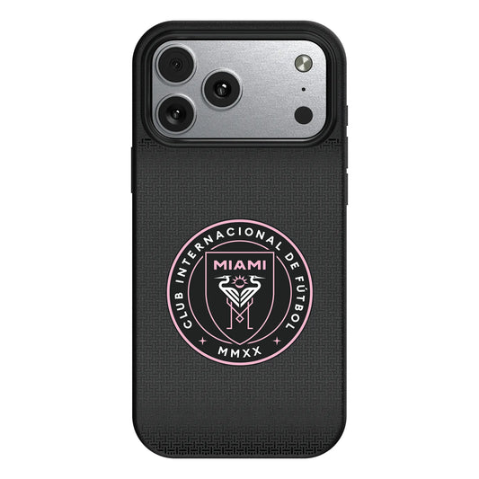 Inter Miami CF Linen MagSafe Compatible Phone Case for Apple iPhone