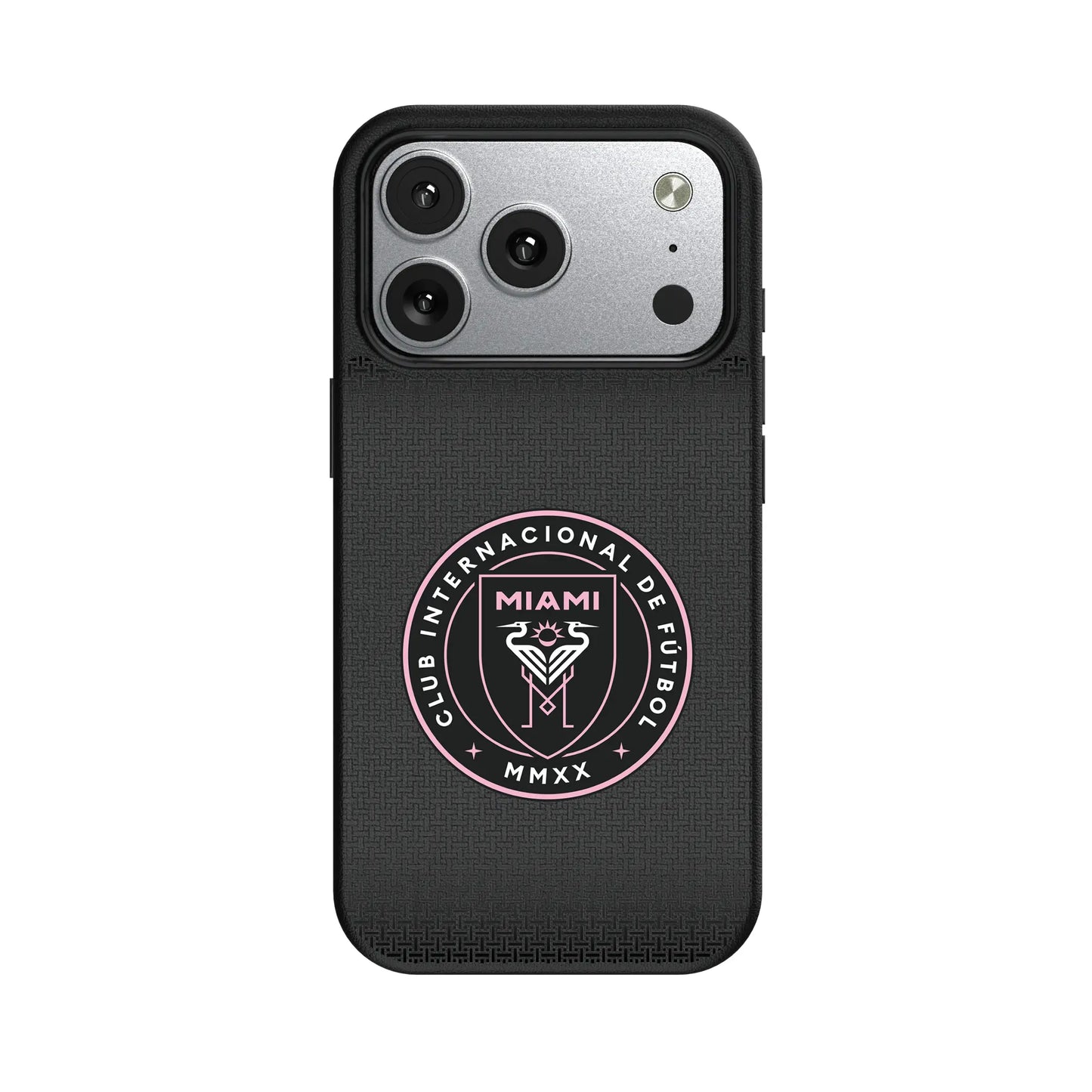 Inter Miami CF Linen MagSafe Compatible Phone Case for Apple iPhone