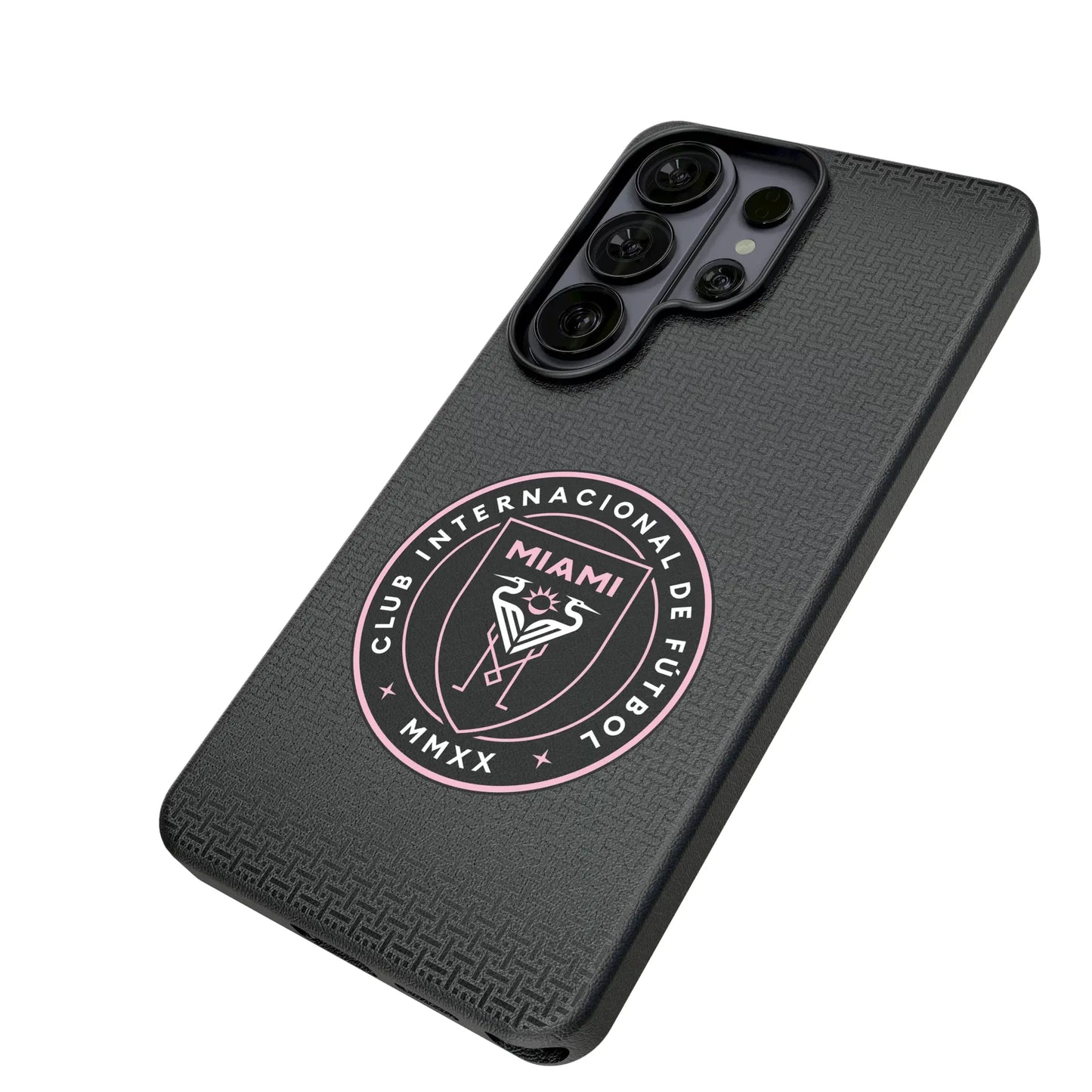 Inter Miami CF Linen MagSafe Compatible Phone Case for Samsung Galaxy