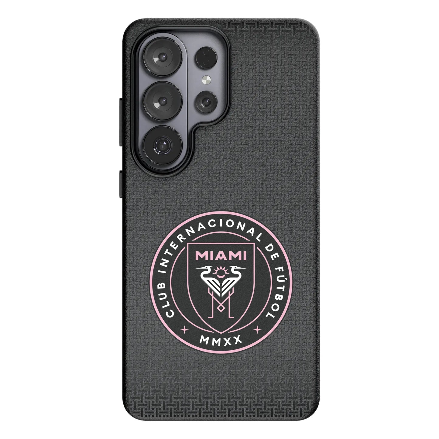 Inter Miami CF Linen MagSafe Compatible Phone Case for Samsung Galaxy