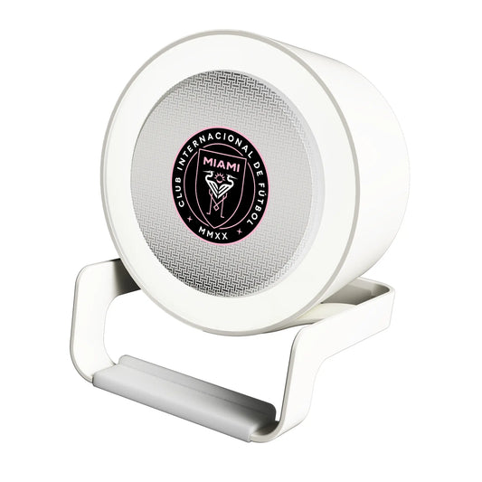 Inter Miami CF Linen Night Light Charger and Bluetooth Speaker