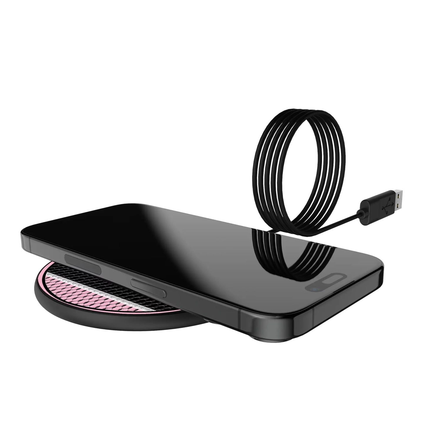 Inter Miami CF Mesh 15-Watt Wireless Charger