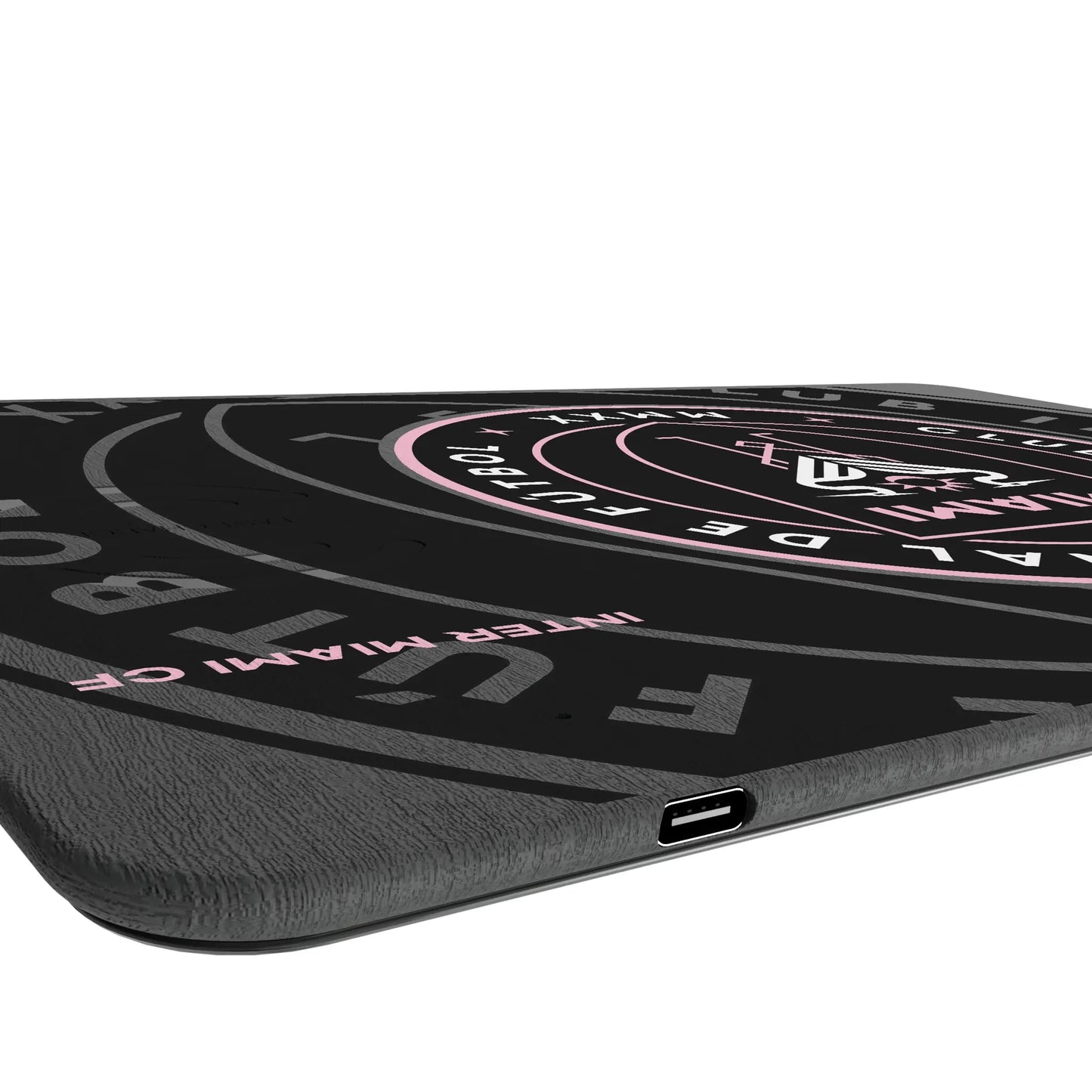 Inter Miami CF Monocolor Tilt 15-Watt Wireless Charger and Mouse Pad