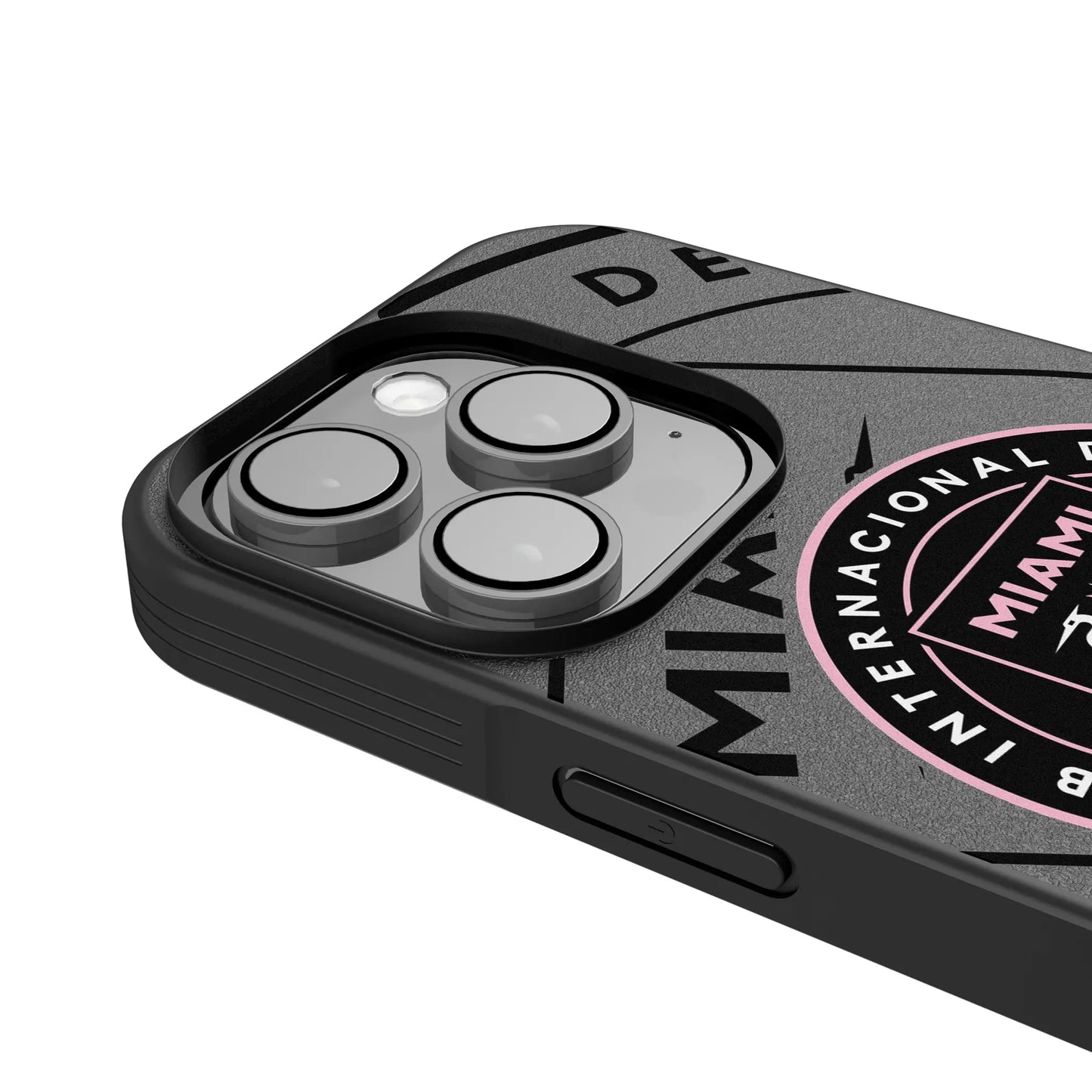Inter Miami CF Monocolor Tilt Bump Phone Case for Apple iPhone