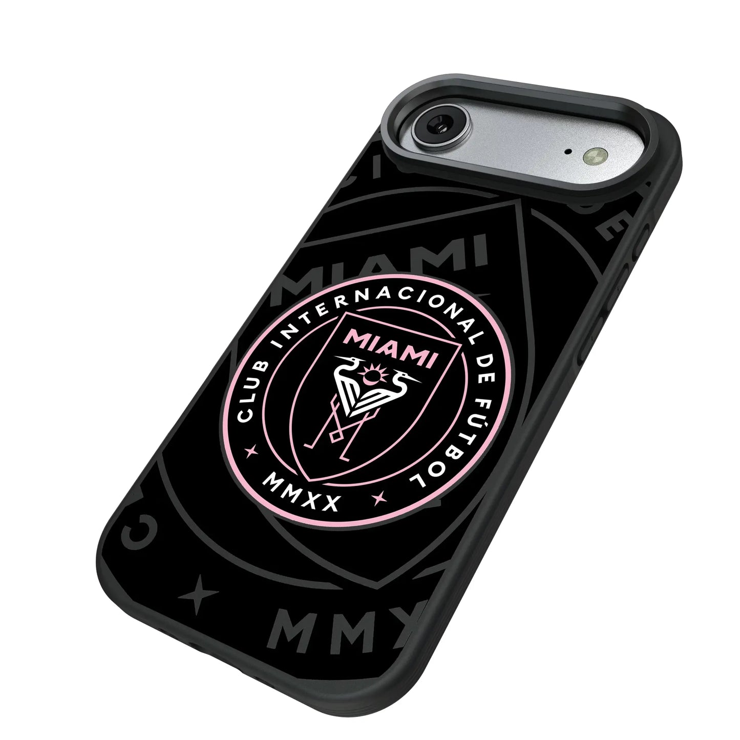 Inter Miami CF Monocolor Tilt Bump Phone Case for Apple iPhone
