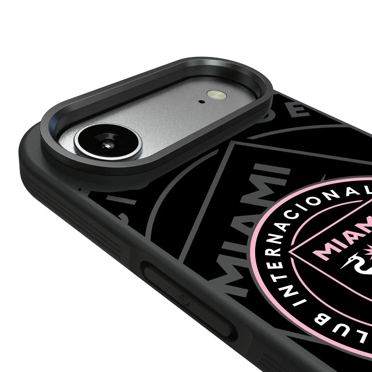Inter Miami CF Monocolor Tilt Bump Phone Case for Apple iPhone
