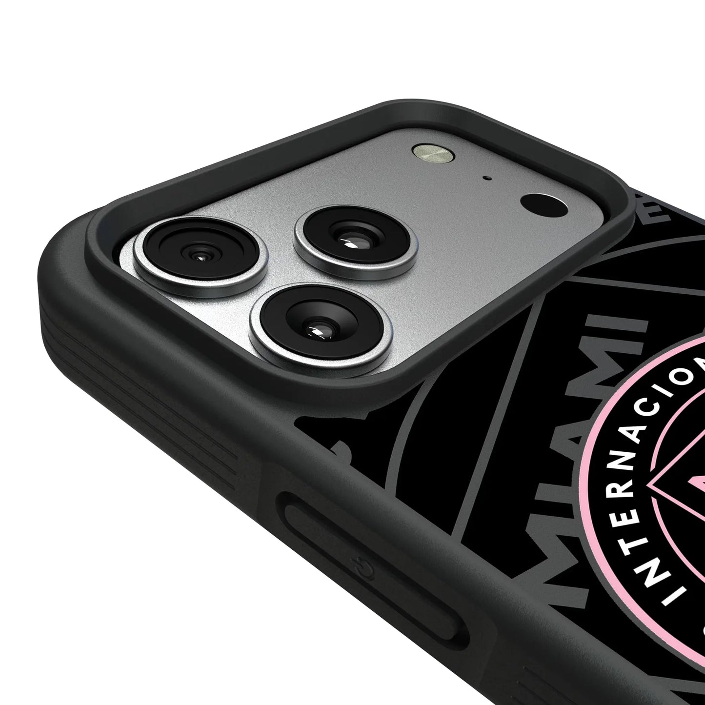 Inter Miami CF Monocolor Tilt Bump Phone Case for Apple iPhone