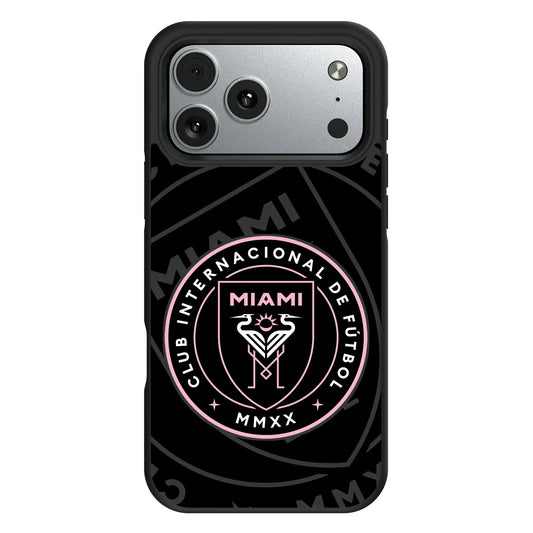Inter Miami CF Monocolor Tilt Bump Phone Case for Apple iPhone