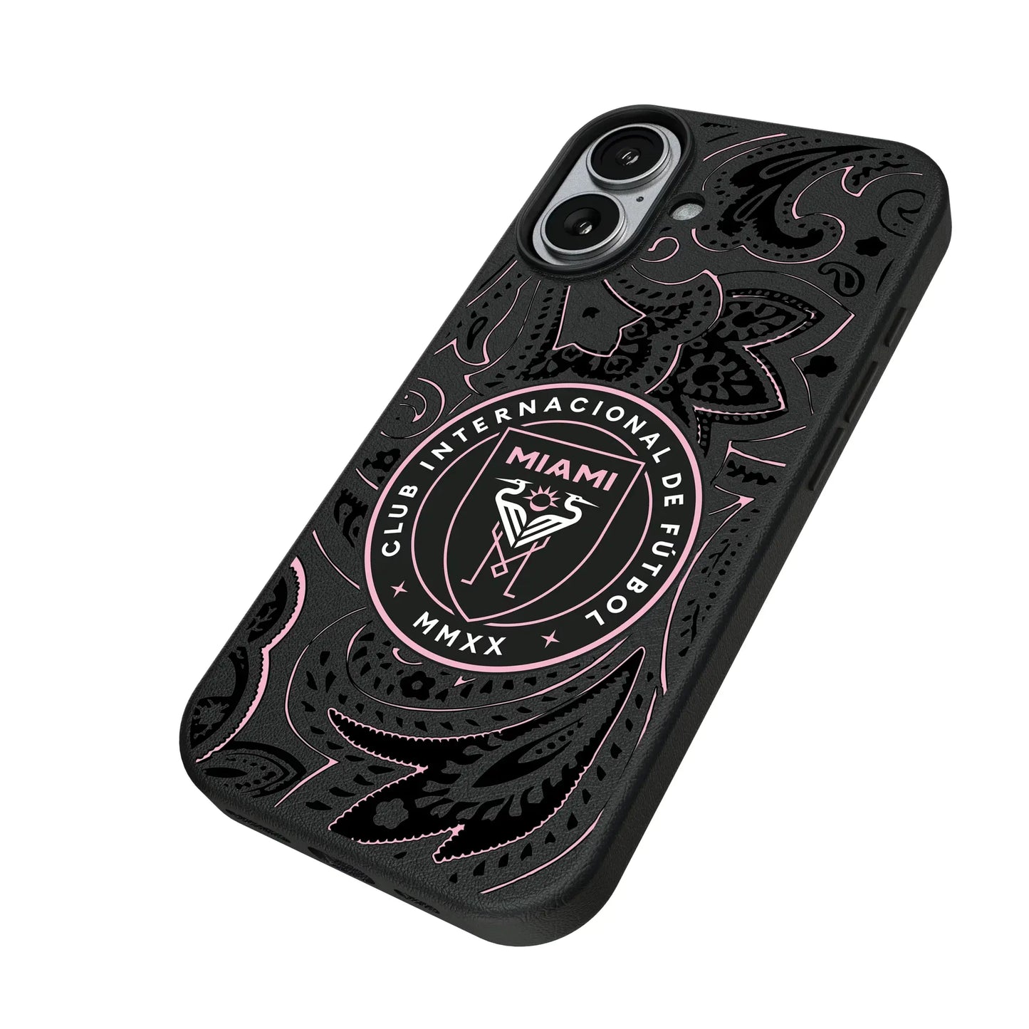 Inter Miami CF Paisley MagSafe Compatible Phone Case for Apple iPhone