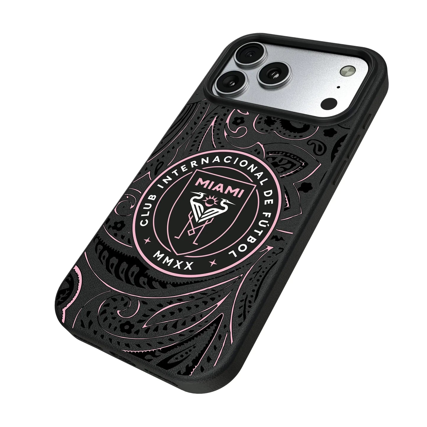 Inter Miami CF Paisley MagSafe Compatible Phone Case for Apple iPhone