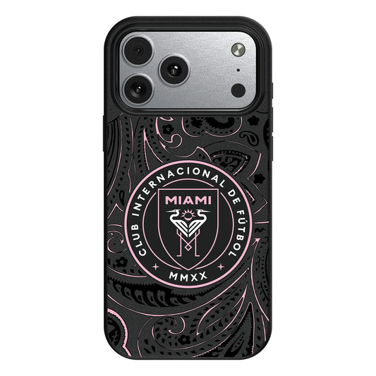 Inter Miami CF Paisley MagSafe Compatible Phone Case for Apple iPhone