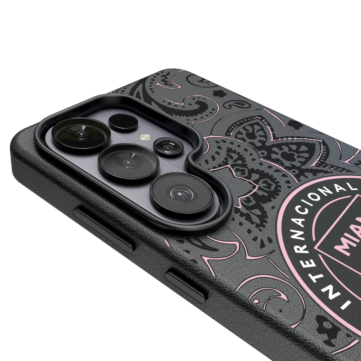 Inter Miami CF Paisley MagSafe Compatible Phone Case for Samsung Galaxy