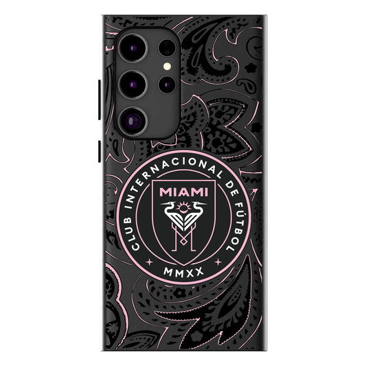 Inter Miami CF Paisley MagSafe Compatible Phone Case for Samsung Galaxy