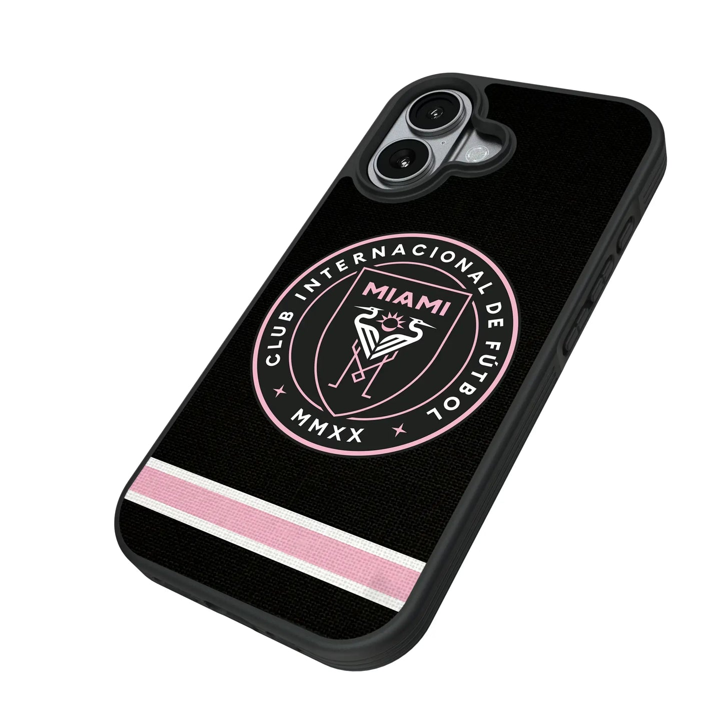 Inter Miami CF Stripe Bump Phone Case for Apple iPhone