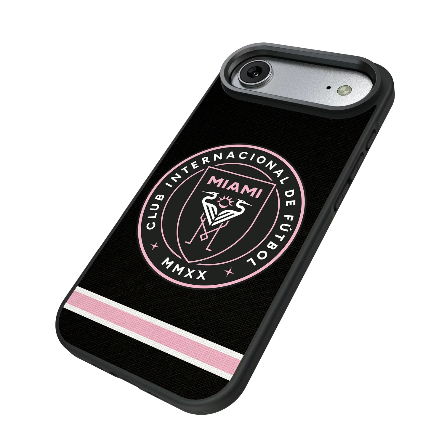 Inter Miami CF Stripe Bump Phone Case for Apple iPhone