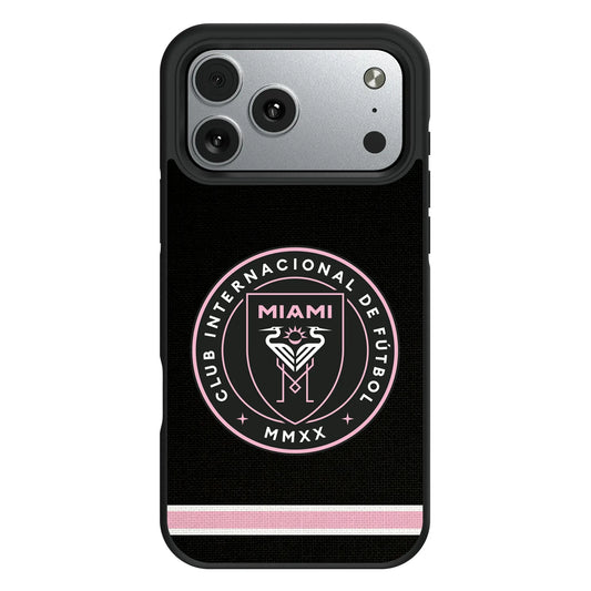 Inter Miami CF Stripe Bump Phone Case for Apple iPhone