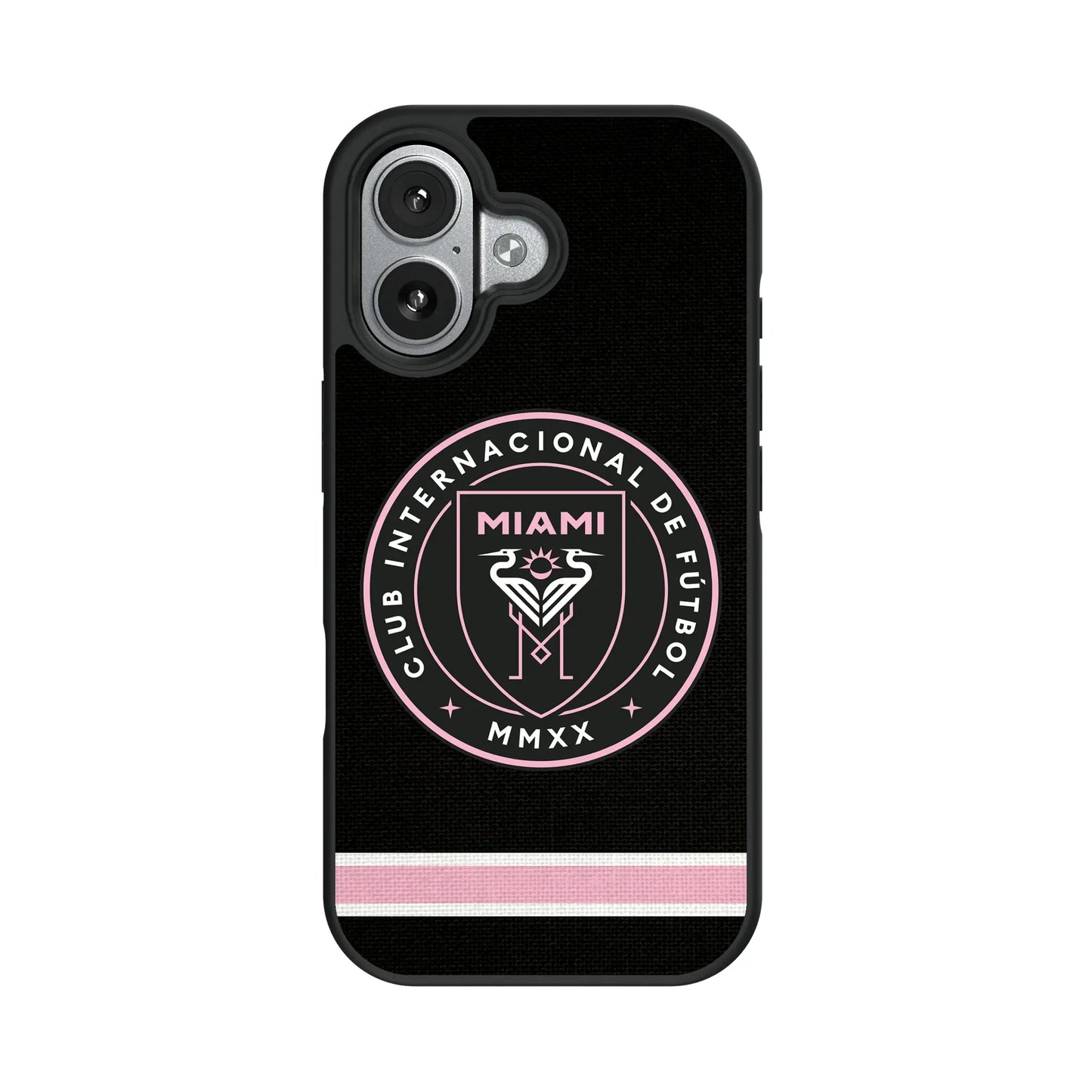 Inter Miami CF Stripe Bump Phone Case for Apple iPhone