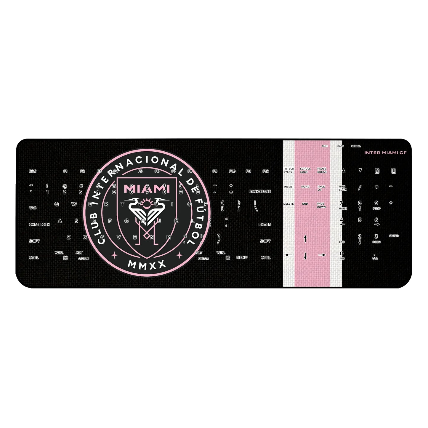 Inter Miami CF Stripe Wireless USB Keyboard