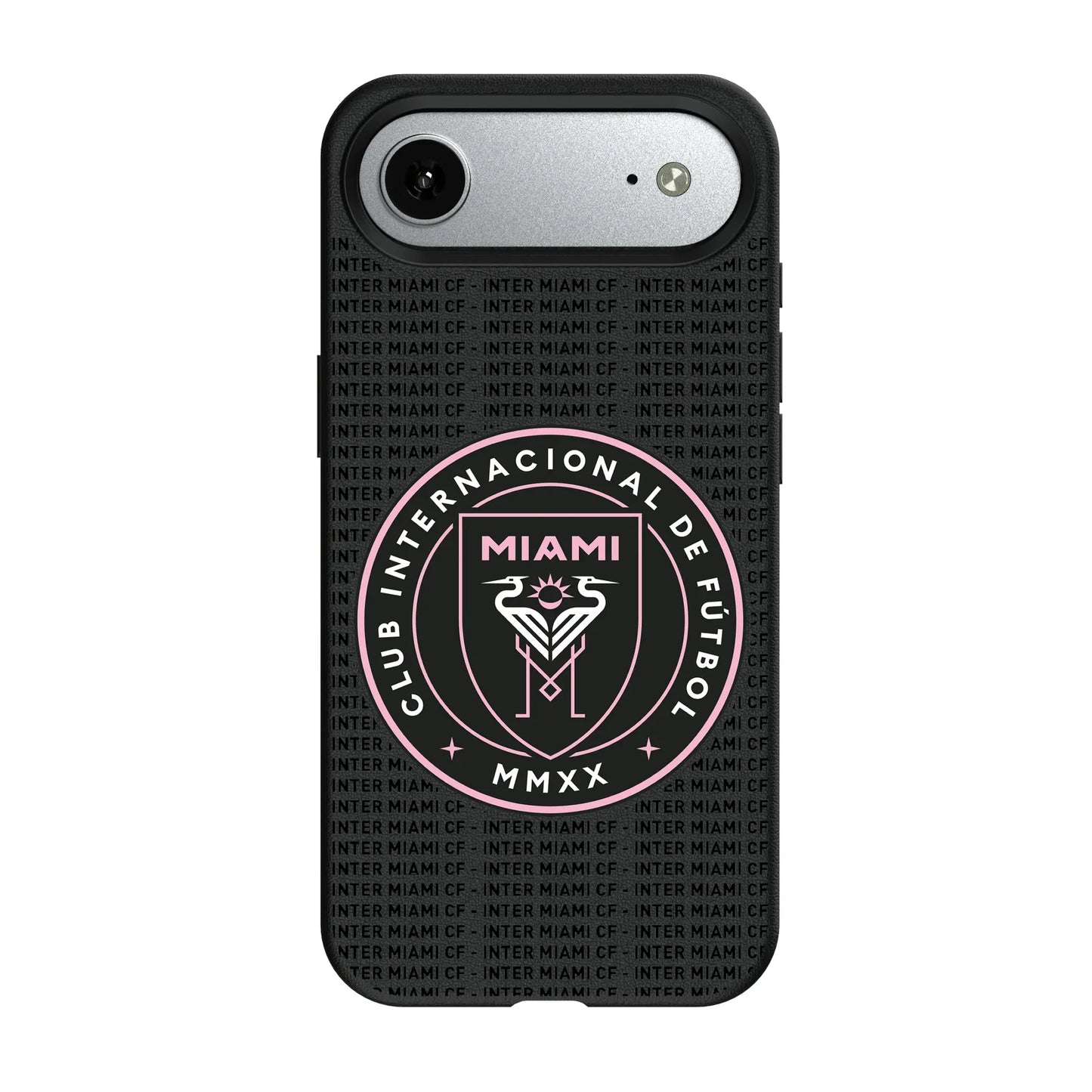 Inter Miami CF Text Backdrop MagSafe Compatible Phone Case for Apple iPhone