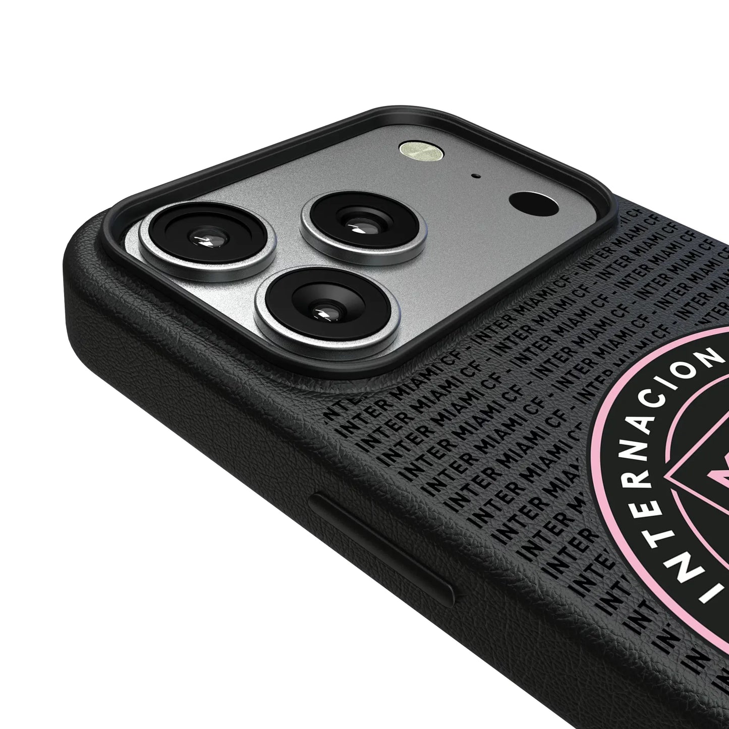 Inter Miami CF Text Backdrop MagSafe Compatible Phone Case for Apple iPhone