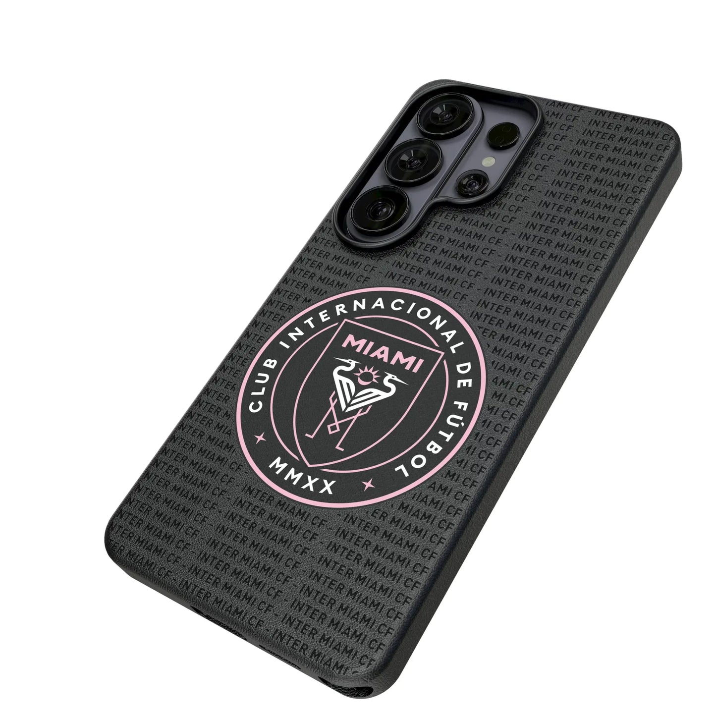 Inter Miami CF Text Backdrop MagSafe Compatible Phone Case for Samsung Galaxy