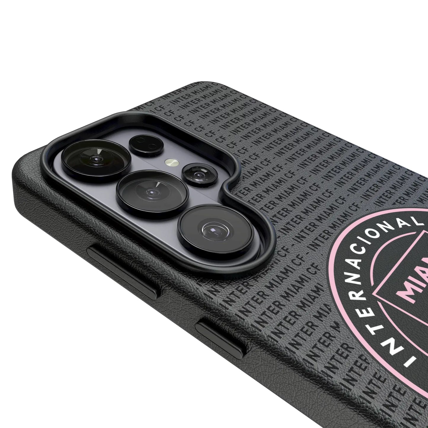 Inter Miami CF Text Backdrop MagSafe Compatible Phone Case for Samsung Galaxy
