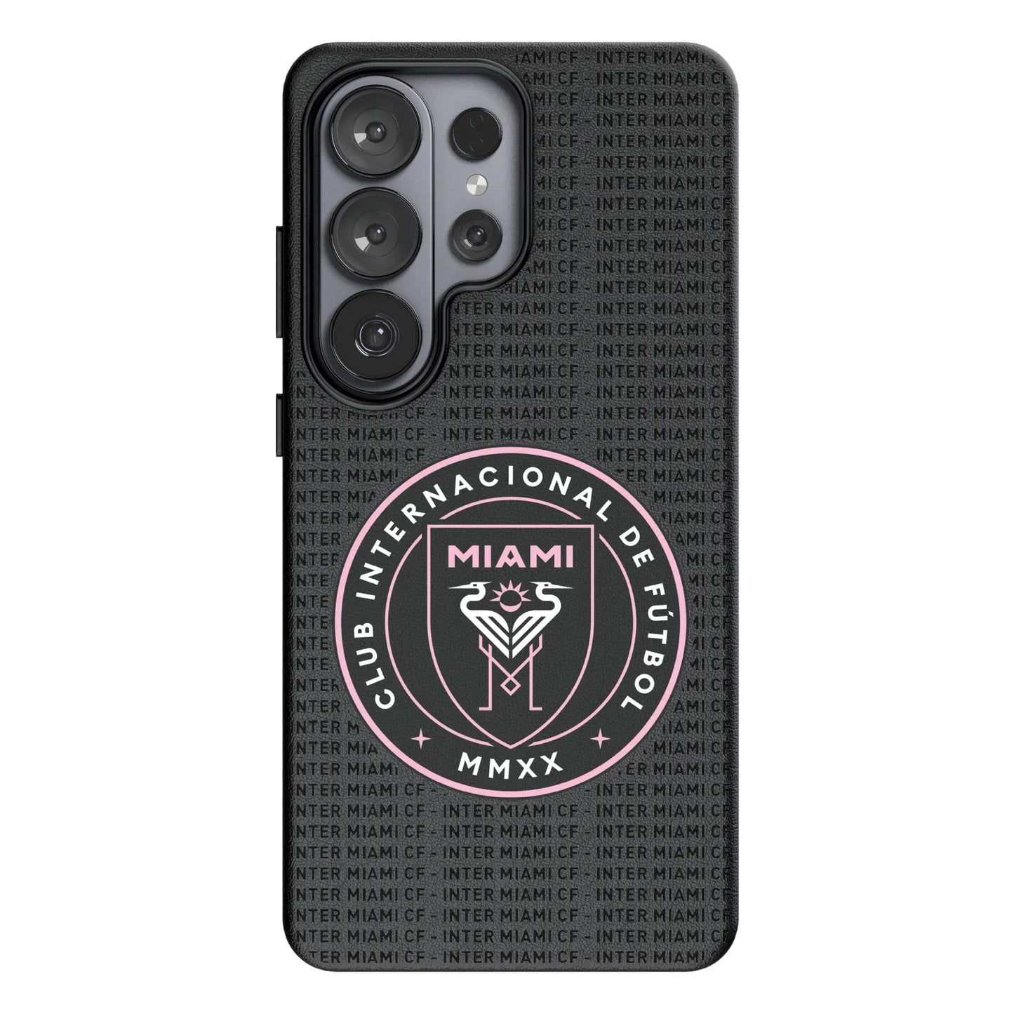 Inter Miami CF Text Backdrop MagSafe Compatible Phone Case for Samsung Galaxy