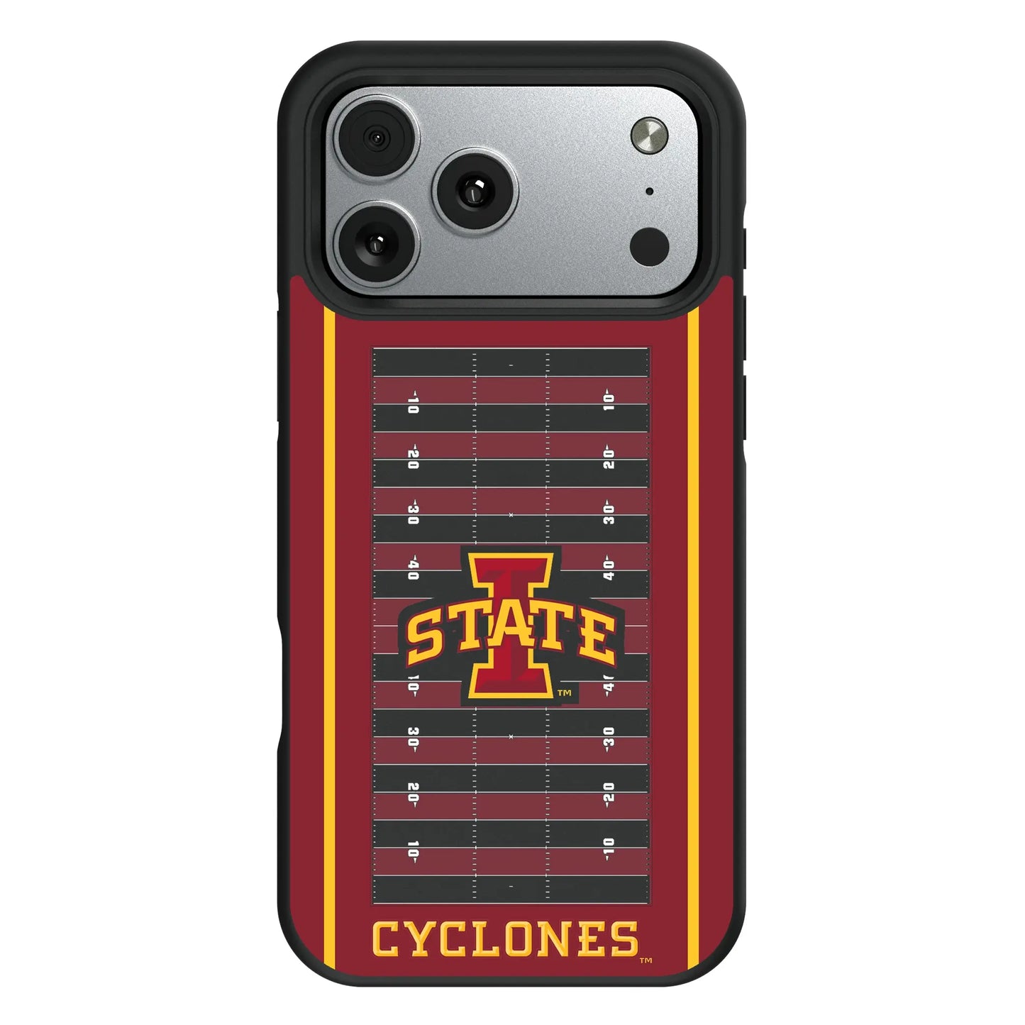 Iowa State University Cyclones Field Bump Phone Case for Apple iPhone