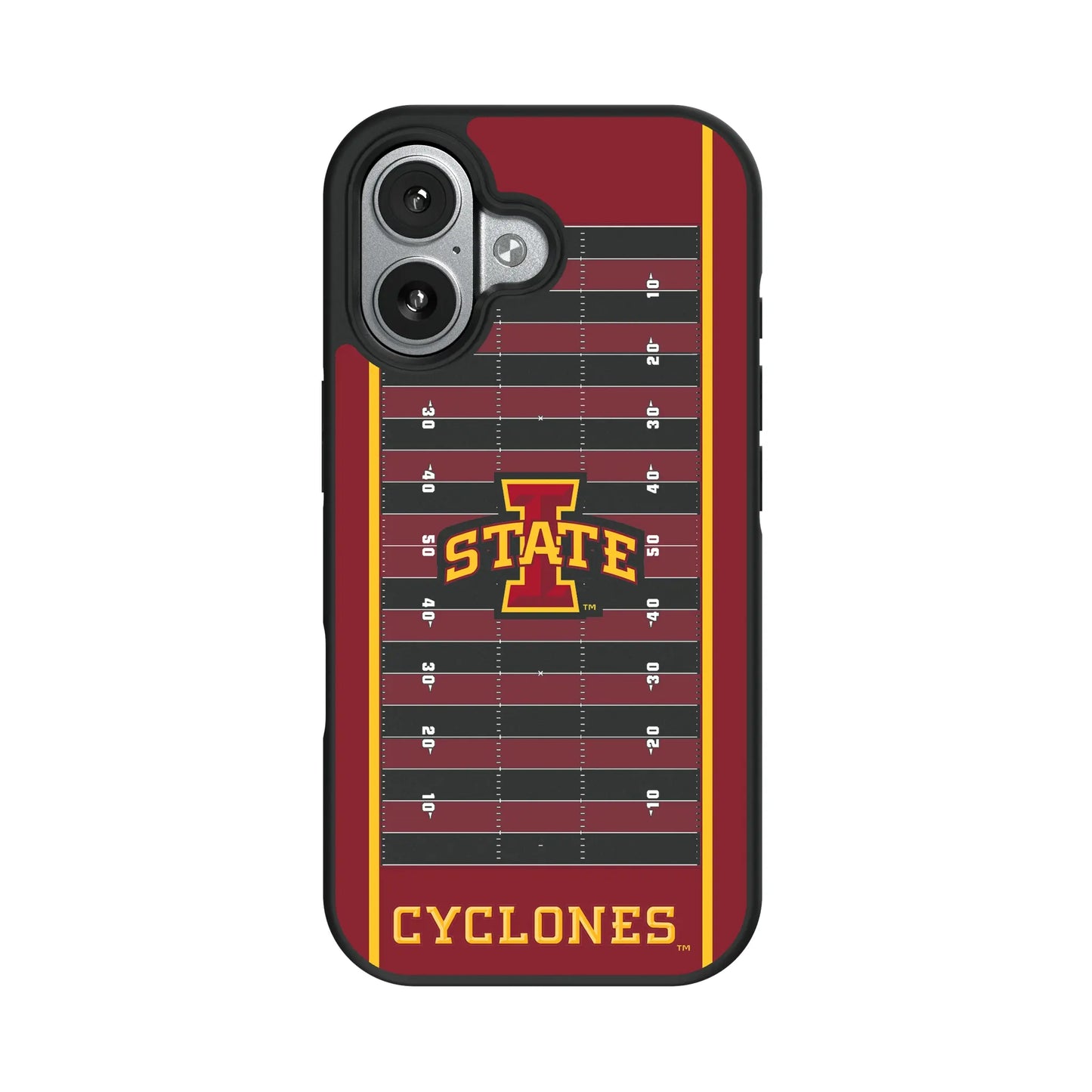 Iowa State University Cyclones Field Bump Phone Case for Apple iPhone