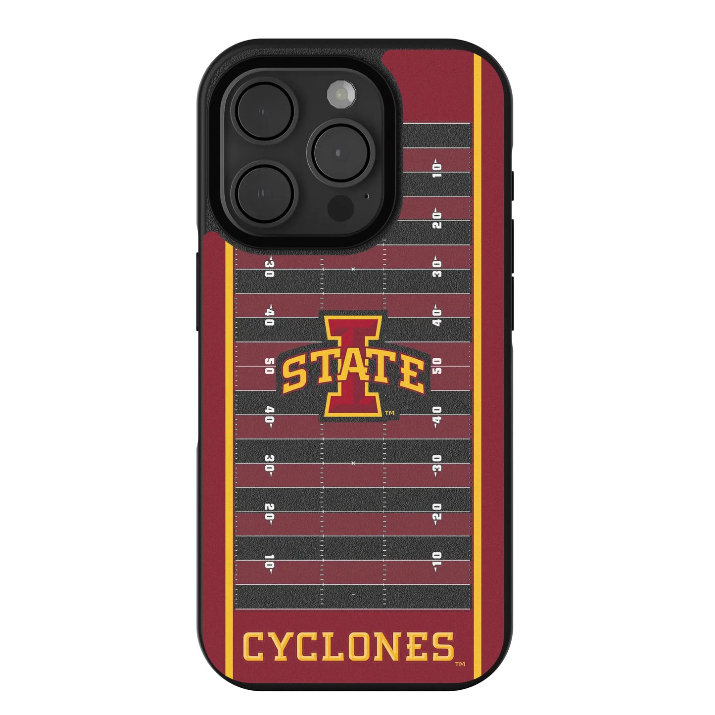 Iowa State University Cyclones Field Bump Phone Case for Apple iPhone