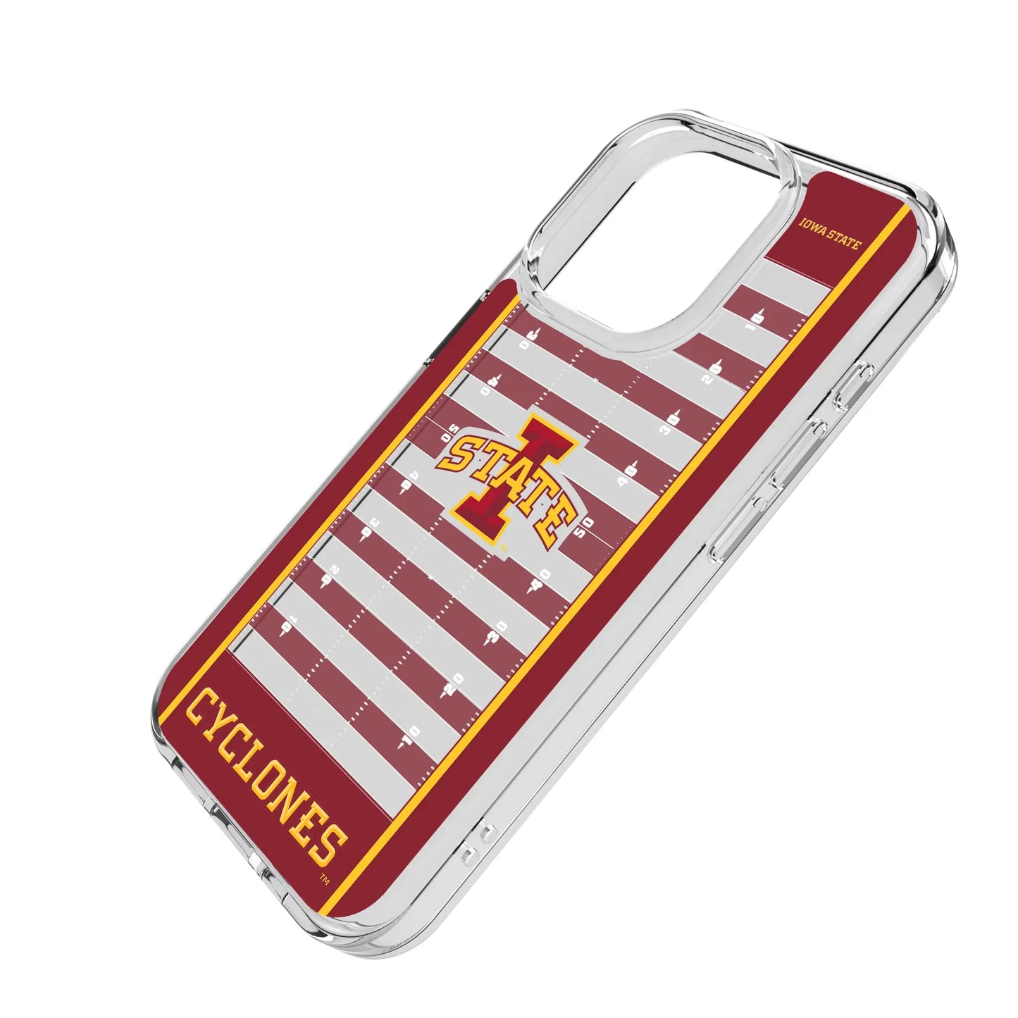 Iowa State University Cyclones Field Clear Phone Case for Apple iPhone