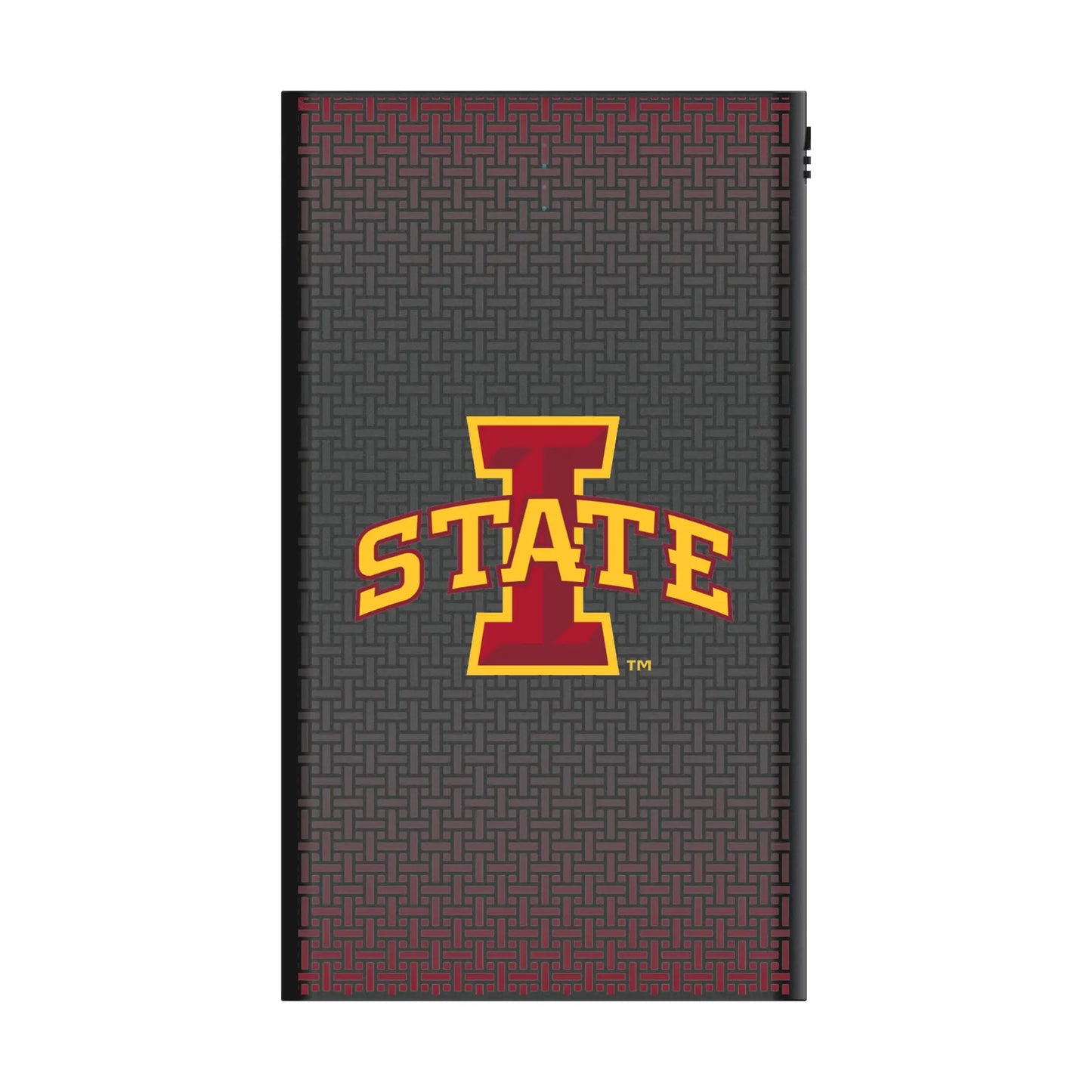 Iowa State University Cyclones Linen 5000mAh Flat Powerbank