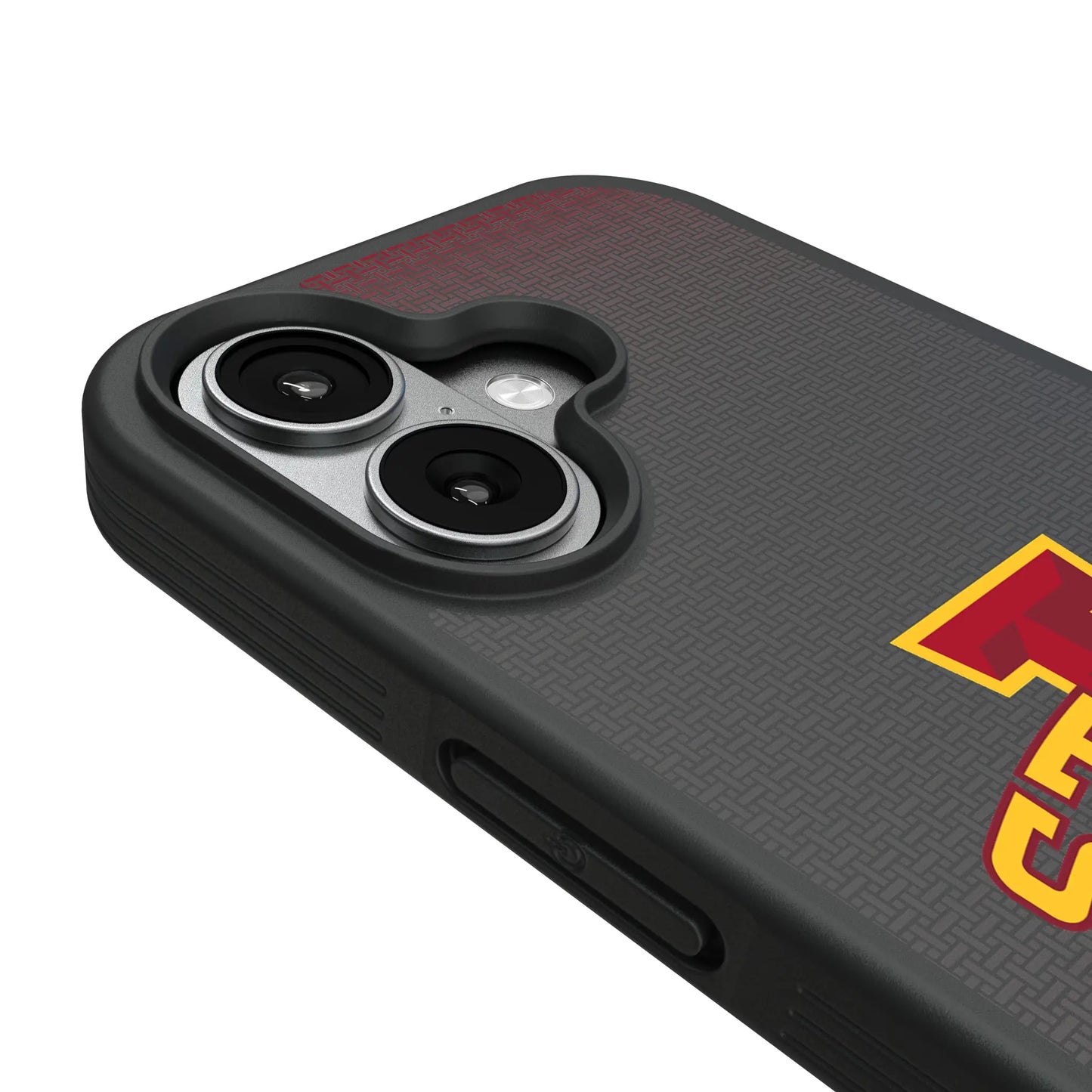 Iowa State University Cyclones Linen Bump Phone Case for Apple iPhone
